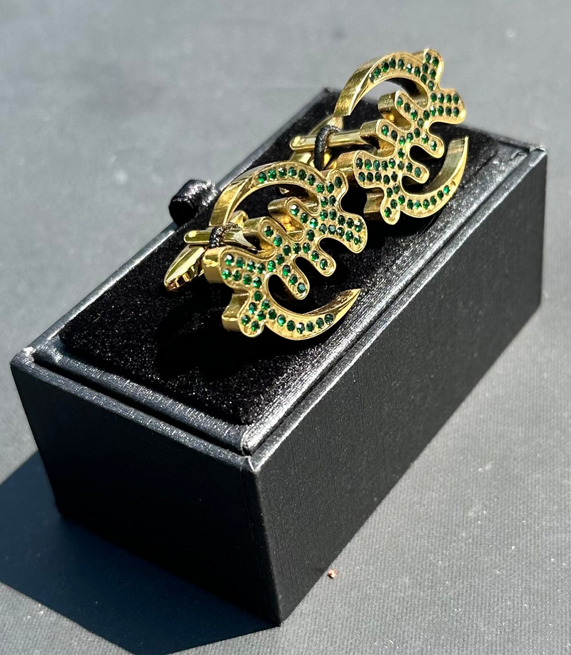 Gold Gye Nyame Cufflinks