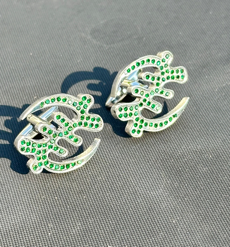 Silver Gye Nyame Cufflinks