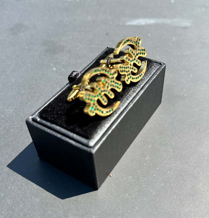 Gold Gye Nyame Cufflinks