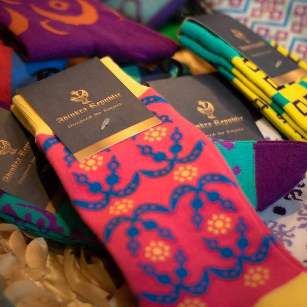 ["Ghanaian Adinkra Symbols Socks & Accessories Online]-Adinkra Republic