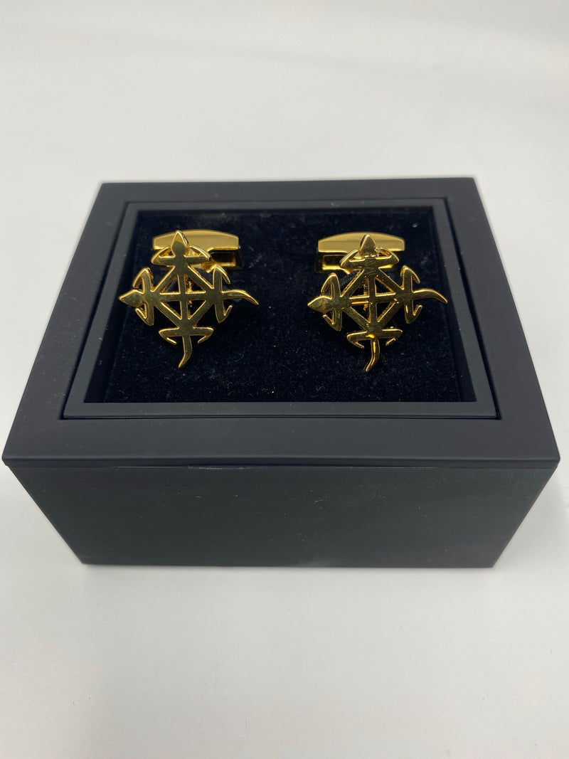 Funtunfunefu Gold Cufflinks