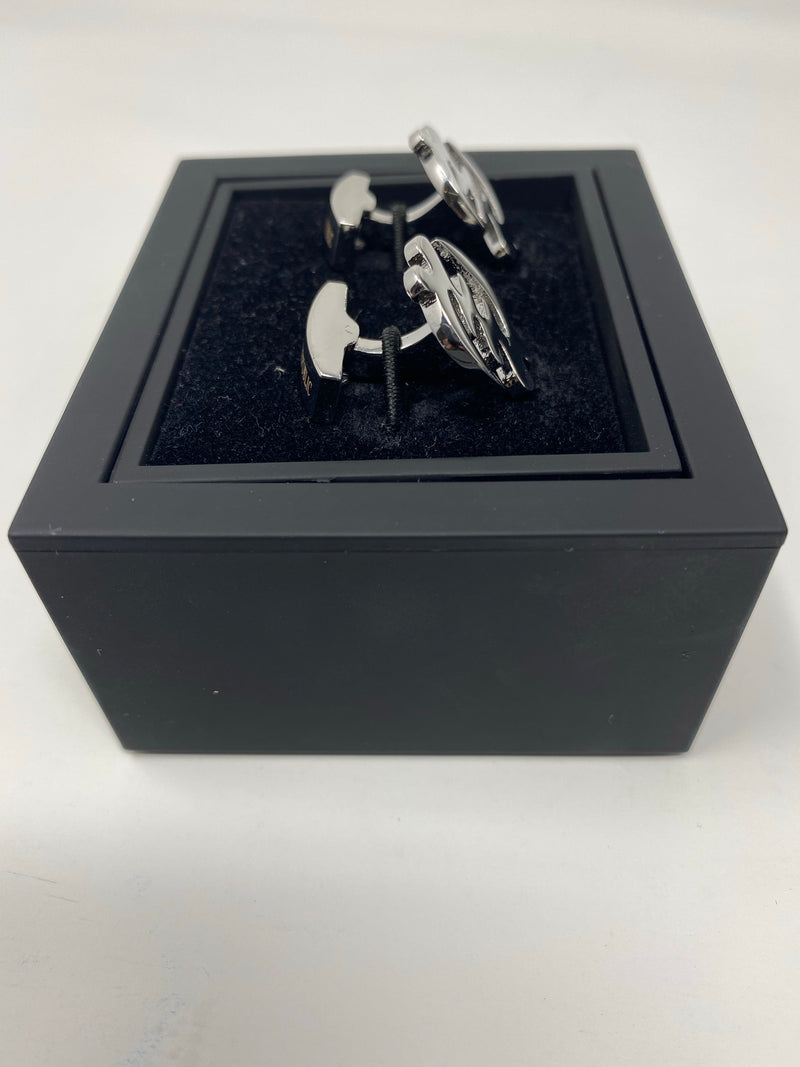 Gye Nyame Silver Cufflinks