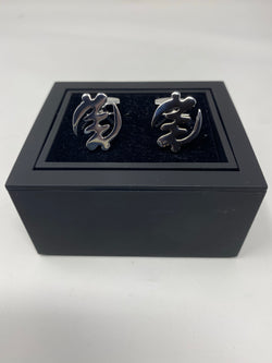 Gye Nyame Silver Cufflinks