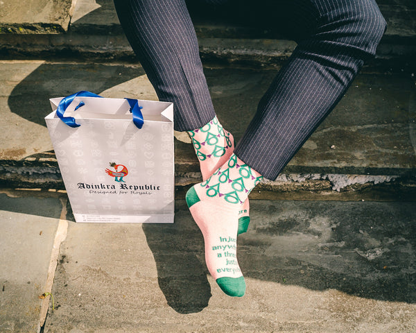 ["Ghanaian Adinkra Symbols Socks & Accessories Online]-Adinkra Republic